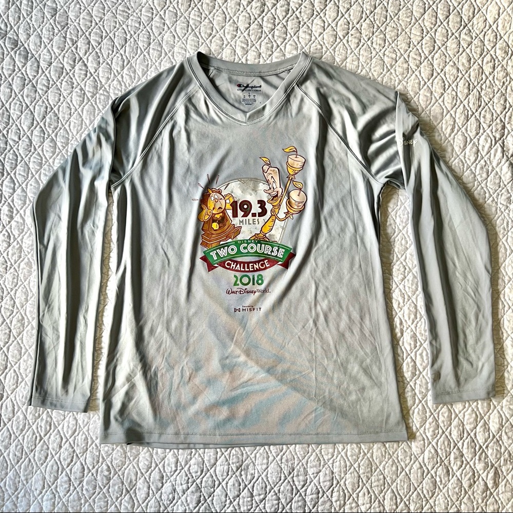 RunDisney 2018 Wine & Dine 2 course challenge t-shirt
